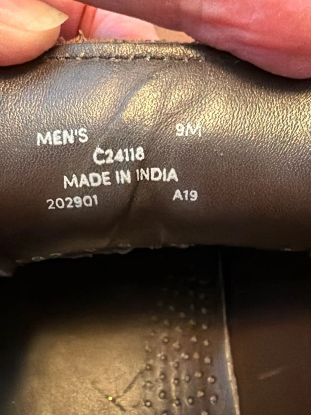Cole Haan Brown Leather Oxfords